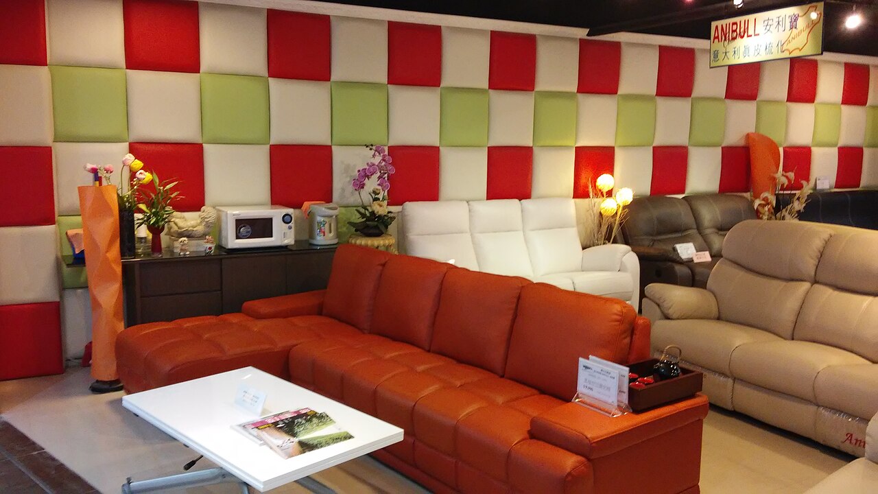 home interior sofa supporting the section about door sightline, walking path, and practical comparison