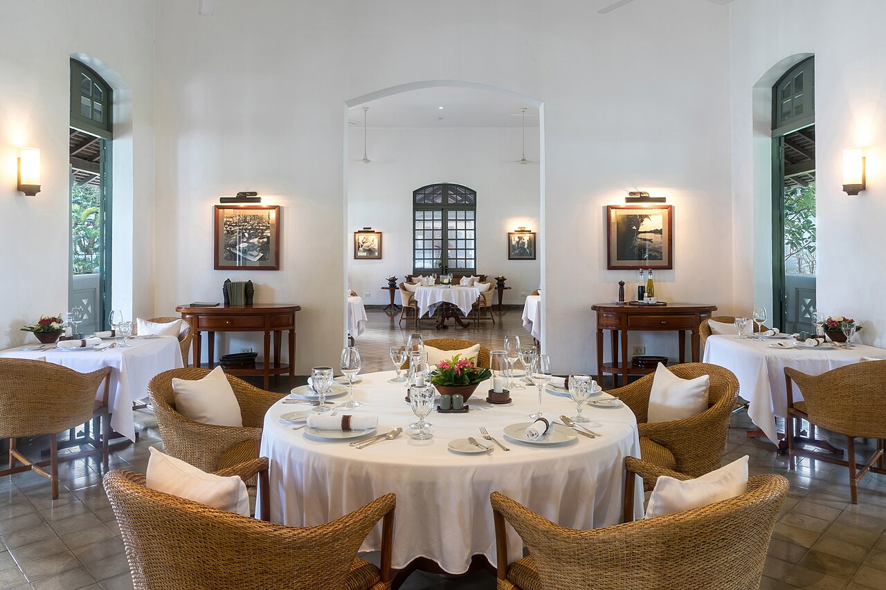 feng shui dining table placement opening image showing dining room in a clear landscape context