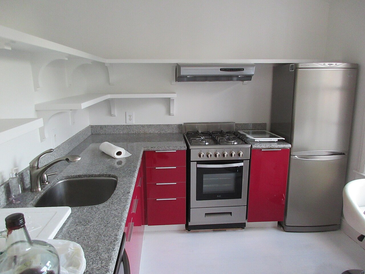 feng shui stove and sink placement opening scene showing kitchen stove and sink