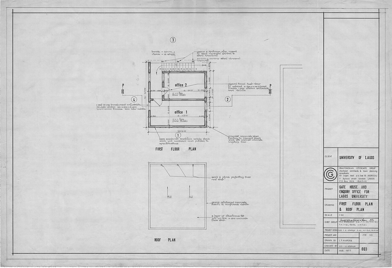 office team reviewing layout notes for circulation, light, and work needs