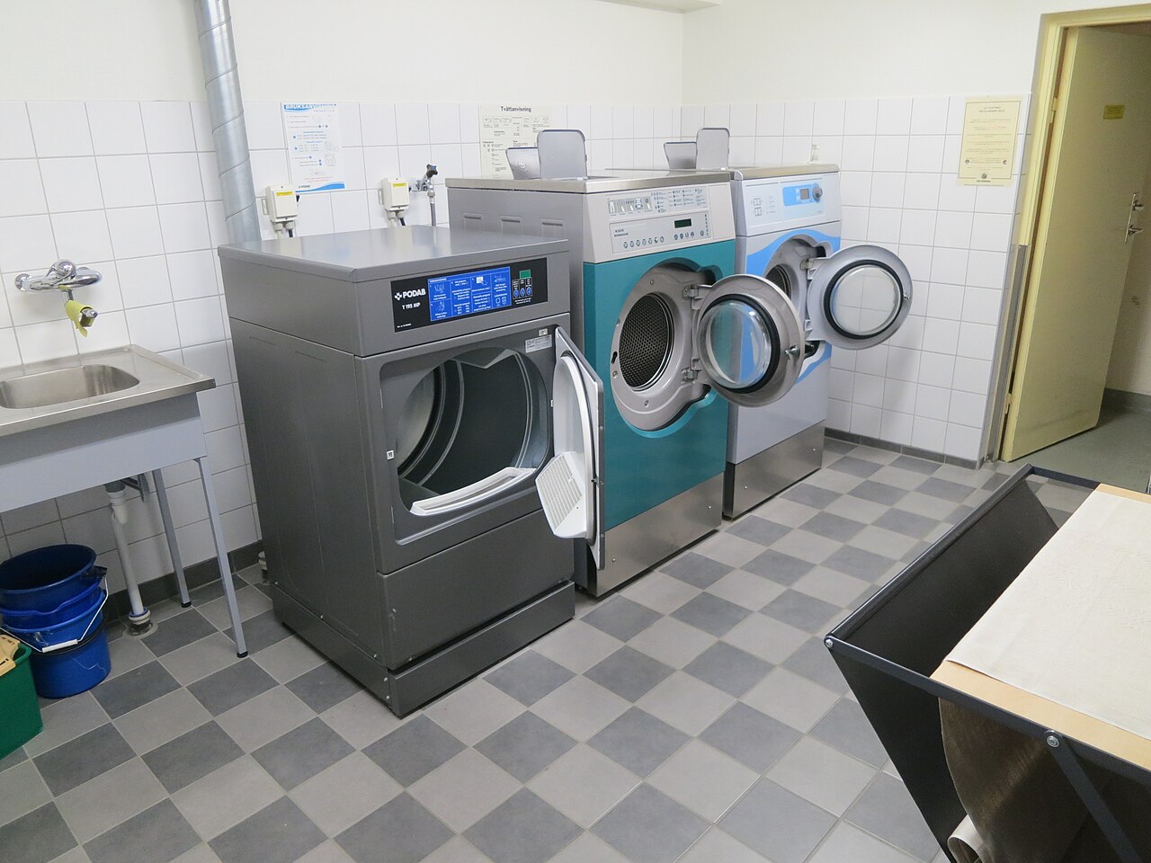 laundry room placement review for feng shui context