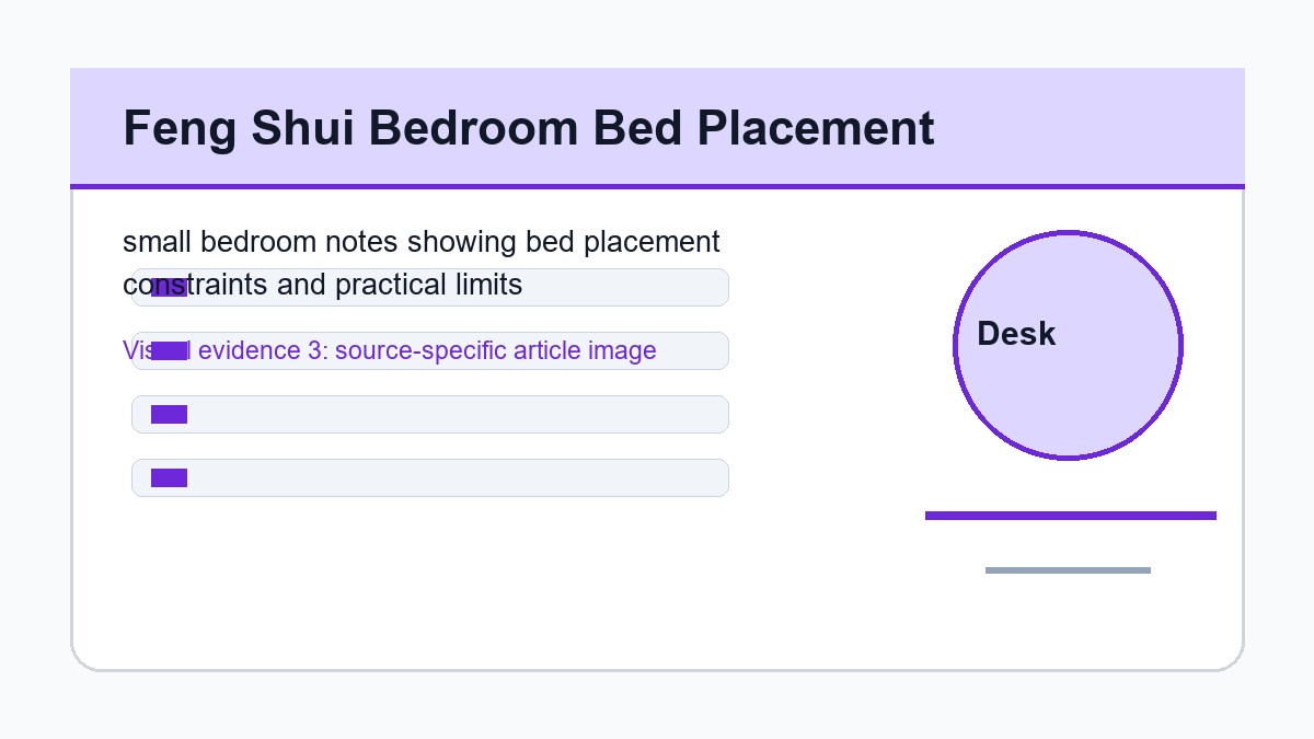 small bedroom notes showing bed placement constraints and practical limits
