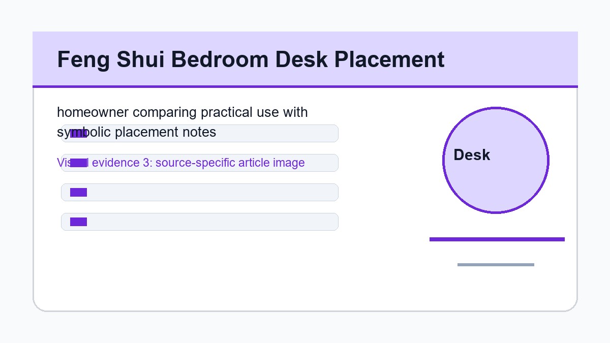 homeowner comparing practical use with symbolic placement notes