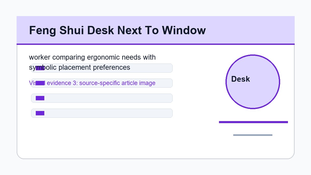 worker comparing ergonomic needs with symbolic placement preferences